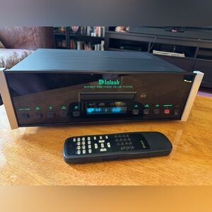 McIntosh MVP 841 DVD/CD player.